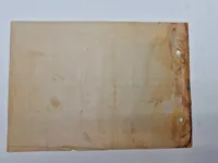 Originalt dokument fra U534 - bjærget fra vraget (sjældent)