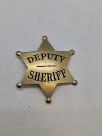 Deputy Sheriff stjerne - reproduktion
