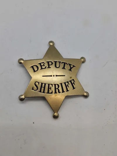 Deputy Sheriff stjerne - reproduktion