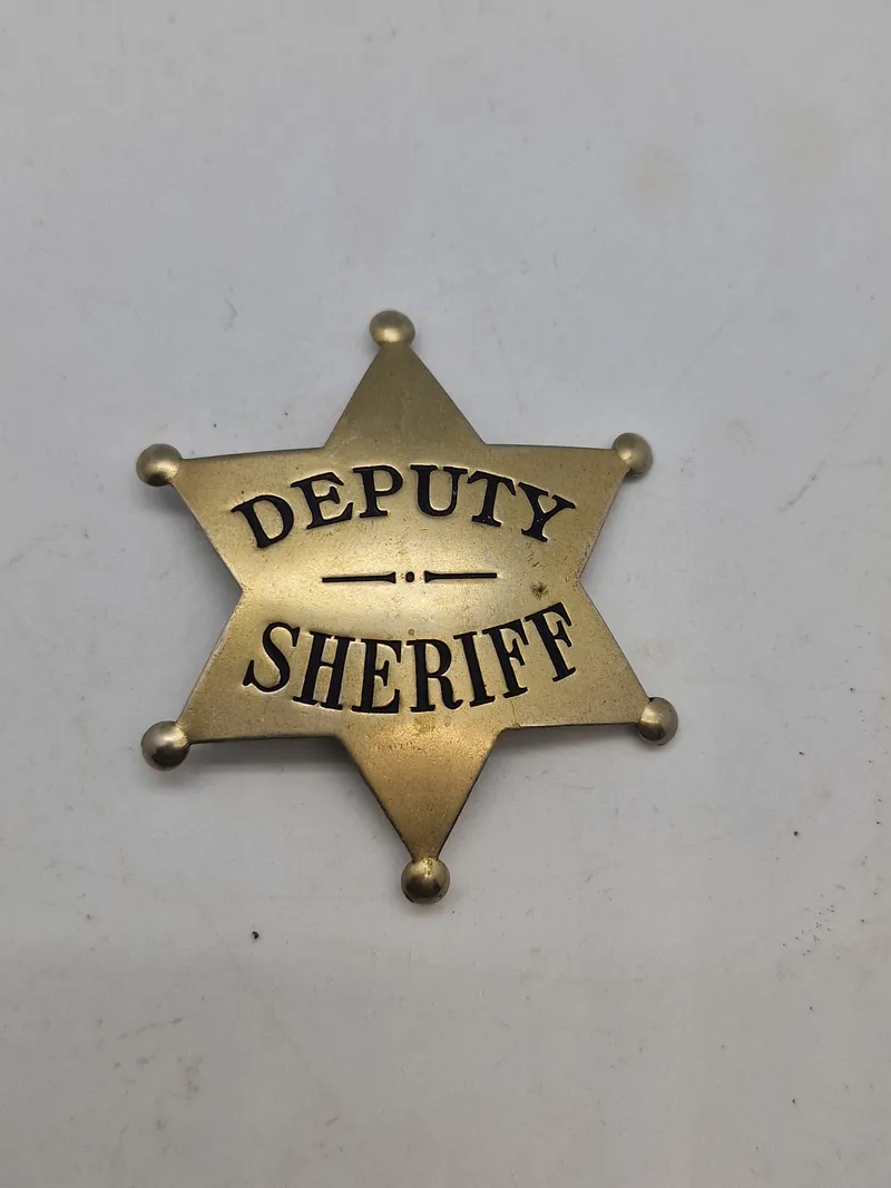 Deputy Sheriff stjerne - reproduktion