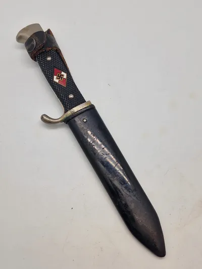 Original tysk HitlerJugend Fahrtenmesser,