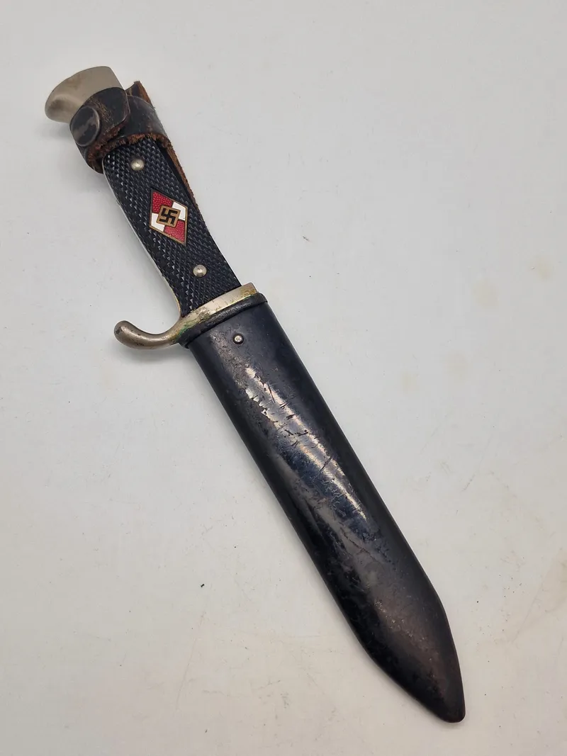 Original tysk HitlerJugend Fahrtenmesser,