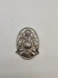 Originalt Scottich police cap badge før 1952
