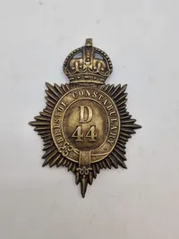 Originalt badge Bristol constabulary før 1952