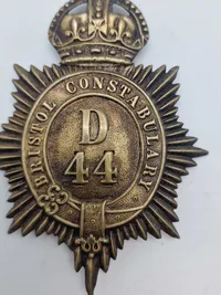 Originalt badge Bristol constabulary før 1952