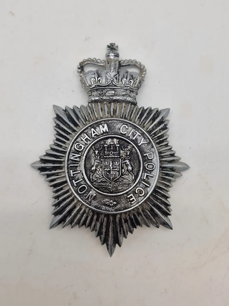 Originalt badge - Notingham city police