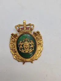 To stk danske politi badges