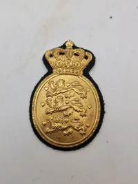 To stk danske politi badges