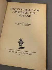 Originalt Tysk propaganda WW2