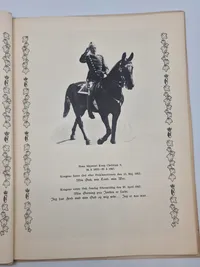 Originalt mindeblad fra Kong Christian X,s begravelse