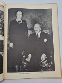 Originalt mindeblad fra Kong Christian X,s begravelse