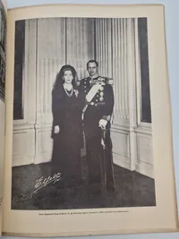 Originalt mindeblad fra Kong Christian X,s begravelse