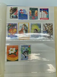 Samling danske julemærker - 1947 og frem