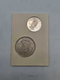Originalt dansk møntsæt - 1975