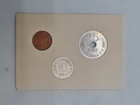 Originalt dansk møntsæt - 1976