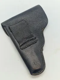 Originalt tysk pistolhylster af svineskind - WaA stemplet fra 1944 og navngivet til tysk Løjtnant
