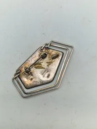 Original israelsk broche af sterlingsølv