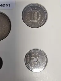 Originalt dansk møntsæt - 1981