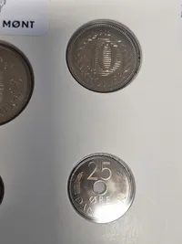 Originalt dansk møntsæt - 1982
