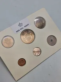 Originalt dansk møntsæt - 1983