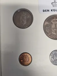 Originalt dansk møntsæt - 1983