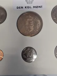 Originalt dansk møntsæt - 1983