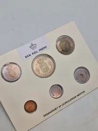 Originalt dansk møntsæt - 1985