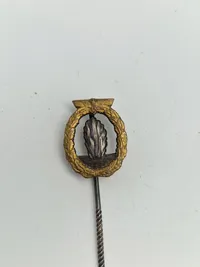 Original tysk Minensucher abzeichen - miniature nål