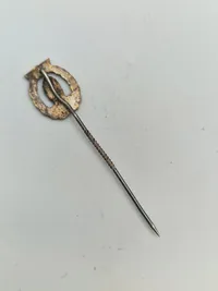 Original tysk Minensucher abzeichen - miniature nål