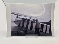 Stor samling genoptrykte fotos - bl.a. flyvestation Værløse mm. - stammer fra Flyhistorisk forening