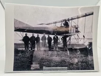 Stor samling genoptrykte fotos - bl.a. flyvestation Værløse mm. - stammer fra Flyhistorisk forening