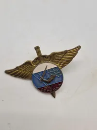 Samling originale russiske badges - ældre emaljerede udgaver