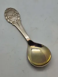 Jubilæums ske 1913-1938 Skive - pletsølv