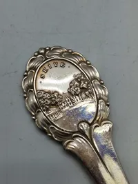 Jubilæums ske 1913-1938 Skive - pletsølv