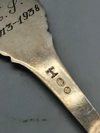 Jubilæums ske 1913-1938 Skive - pletsølv