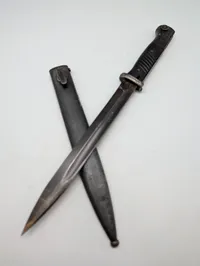 Tysk K98 Bajonet med Metalskede