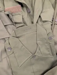 Militærgrøn uniformsskjorte Danske model 84 