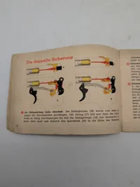WW2  Walther Polizei-Pistolen Modeller PP og PPK Instruktionsmanual