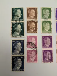 Tyskland Deutsches Reich frimærkesamling med Adolf Hitler motiver