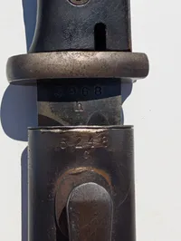 Tysk K98 Bajonet med skede, Coppel GmbH og Jos. Corts Sn 1940