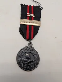 Finsk Vinterkrigs Mindemedalje 1939-1940 med Rannikkopuolustus Spænde
