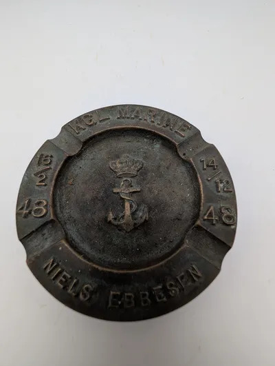 Dansk Kgl. Marine Niels Ebbesen Bronze Askebæger