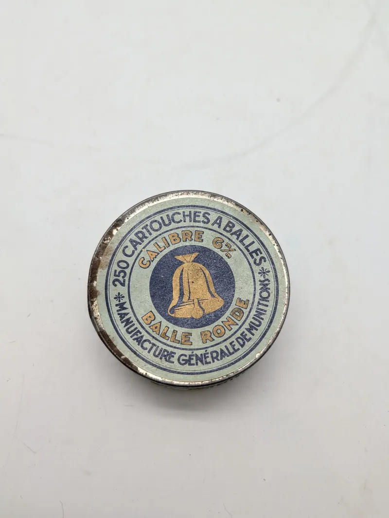 Manufacture Générale de Munitions 6mm Flobert Ammunition Tin