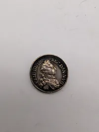 Danish Frederick IV and Anna Sophie Reventlow Silver Jetton