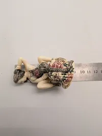 Antik JAPANESE HAND CARVED EROTIC NETSUKE FIGURES EDO / MEIJI PERIODE