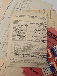 Antique Danish Maritime Document Archive of Captain Johannes Fabricius