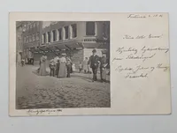 1906 Danish Børnehjælpsdagen Real Photo Postcard with Handwritten Message