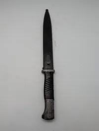 Tysk Mauser K98 Bajonet S84/98 med tilhørende metalskede, nummerens 