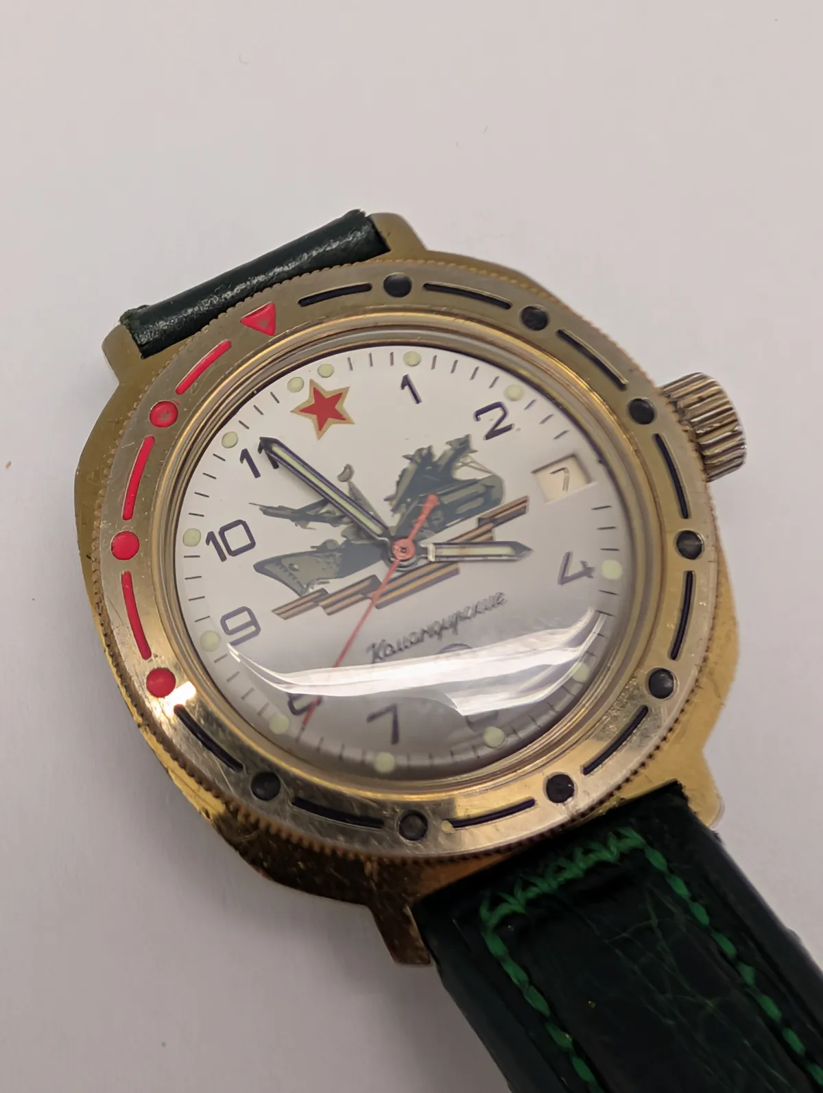 Vostok Komandirskie Mekanisk Armbåndsur Marine 