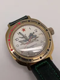 Vostok Komandirskie Mekanisk Armbåndsur Marine 